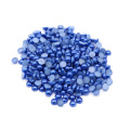 Wholesale Decorative Flat Back ABS Half Pearl Beads in Bulk , Z37-Cobalt